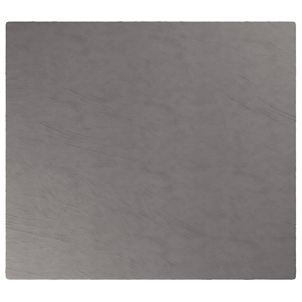vidaXL Weighted Blanket with Cover Grey 200x230 cm 9 kg Fabric