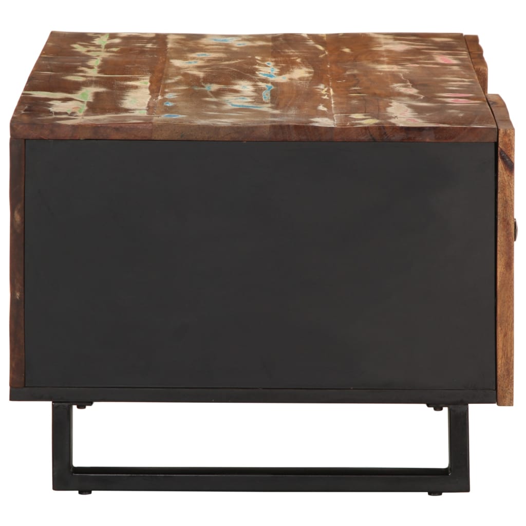 vidaXL Coffee Table 100x54x40 cm Solid Wood Reclaimed&Engineered Wood