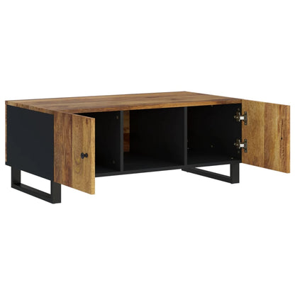 vidaXL Coffee Table 100x54x40 cm Solid Wood Mango&Engineered Wood