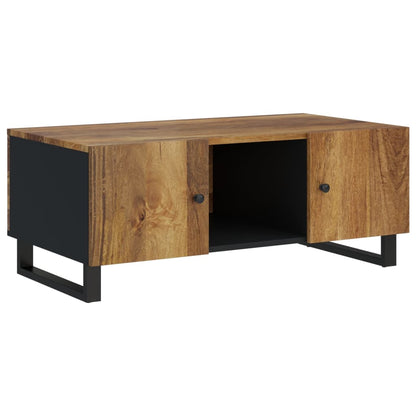 vidaXL Coffee Table 100x54x40 cm Solid Wood Mango&Engineered Wood