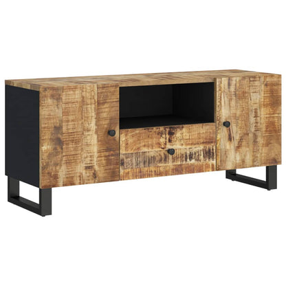 vidaXL TV Cabinet 105x33,5x46 cm Solid Wood Mango&Engineered Wood