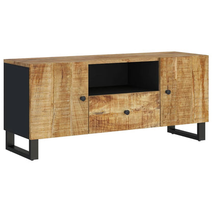vidaXL TV Cabinet 105x33,5x46 cm Solid Wood Mango&Engineered Wood