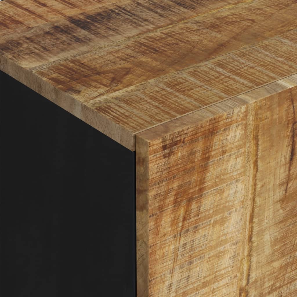vidaXL TV Cabinet 105x33.5x46 cm Solid Wood Mango&Engineered Wood