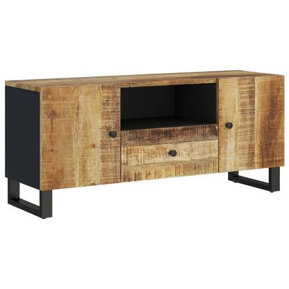vidaXL TV Cabinet 105x33.5x46 cm Solid Wood Mango&Engineered Wood