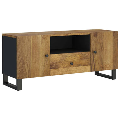 vidaXL TV Cabinet 105x33.5x46 cm Solid Wood Mango&Engineered Wood