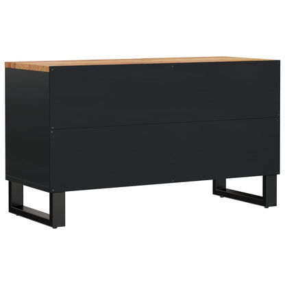 vidaXL TV Cabinet 80x33x46 cm Solid Wood Acacia&Engineered Wood