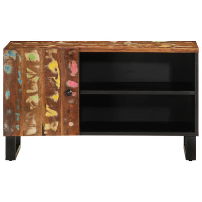 vidaXL TV Cabinet 80x33x46 cm Solid Wood Reclaimed&Engineered Wood