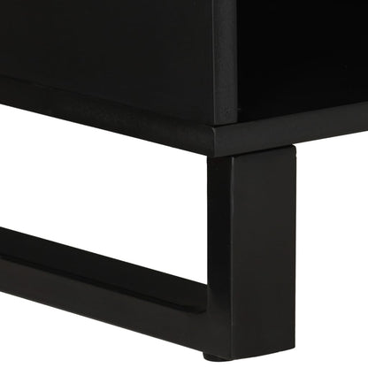 vidaXL TV Cabinet 100x33x46 cm Solid Wood Mango&Engineered Wood