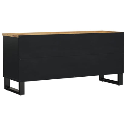 vidaXL TV Cabinet 100x33x46 cm Solid Wood Mango&Engineered Wood