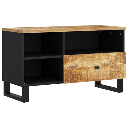 vidaXL TV Cabinet 80x33x46 cm Solid Wood Mango&Engineered Wood