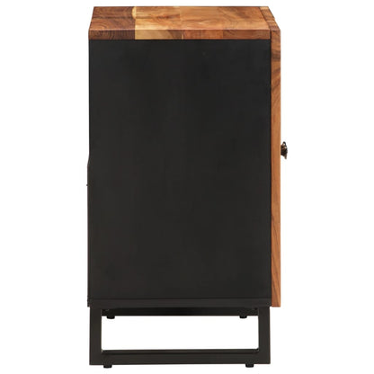 vidaXL Sink Cabinet 62x33x58 cm Solid Wood Acacia and Engineered Wood