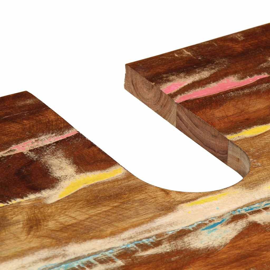 vidaXL Sink Cabinet 62x33x58 cm Solid Wood Reclaimed&Engineered Wood