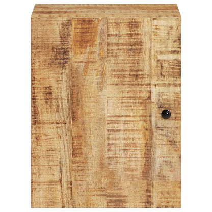 vidaXL Bathroom Wall Cabinet 38x33x48 cm Solid Wood Mango
