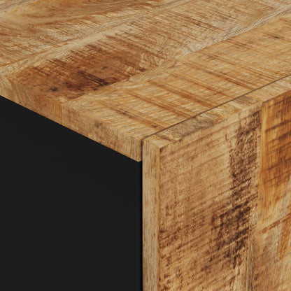 vidaXL Bathroom Wall Cabinet 38x33x48 cm Solid Wood Mango
