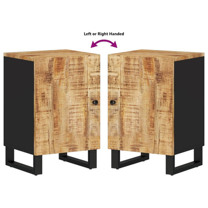 vidaXL Bathroom Cabinet 38x33x58 cm Solid Wood Mango