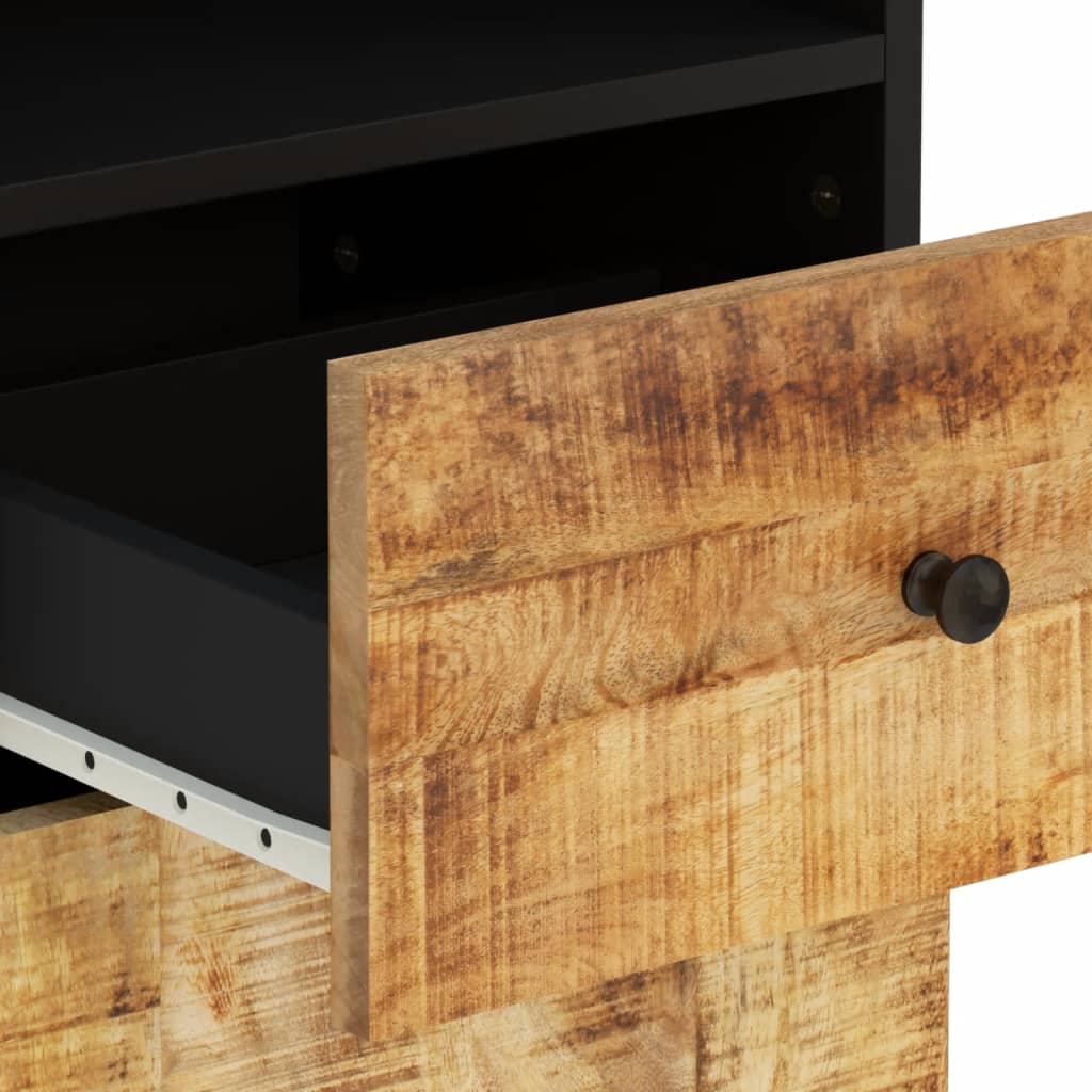 vidaXL Bathroom Cabinet 38x33x160 cm Solid Wood Mango