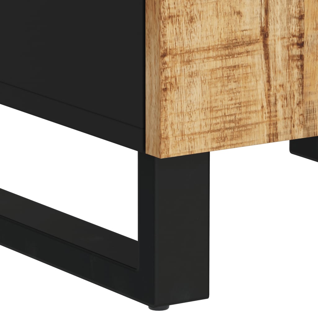 vidaXL Bathroom Cabinet 38x33x160 cm Solid Wood Mango
