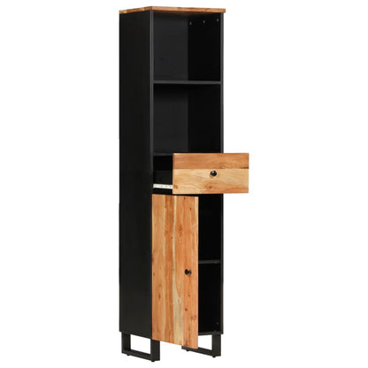 vidaXL Bathroom Cabinet 38x33x160 cm Solid Wood Acacia
