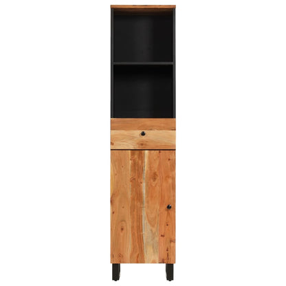 vidaXL Bathroom Cabinet 38x33x160 cm Solid Wood Acacia