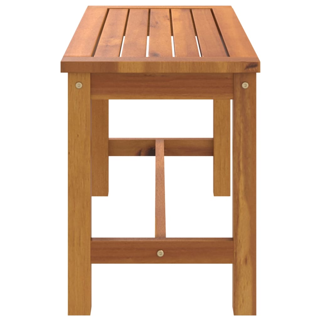 vidaXL Garden Bench 80x35x45 cm Solid Wood Acacia
