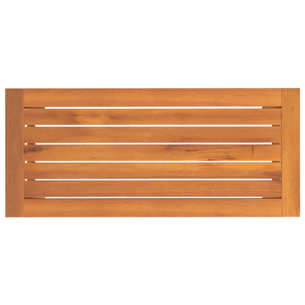 vidaXL Garden Bench 80x35x45 cm Solid Wood Acacia