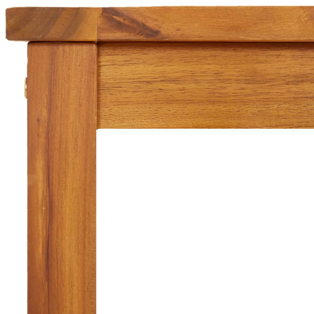 vidaXL Garden Bench 80x35x45 cm Solid Wood Acacia