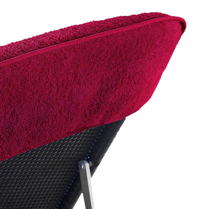 vidaXL Beach Towels 2 pcs Burgundy 60x135 cm Fabric 400 GSM