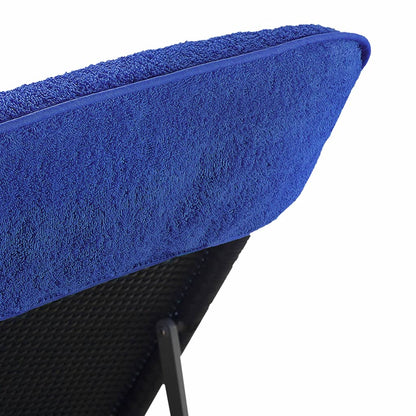 vidaXL Beach Towels 2 pcs Royal Blue 75x200 cm Fabric 400 GSM