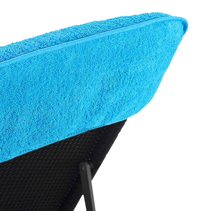 vidaXL Beach Towels 2 pcs Turquoise 60x135 cm Fabric 400 GSM