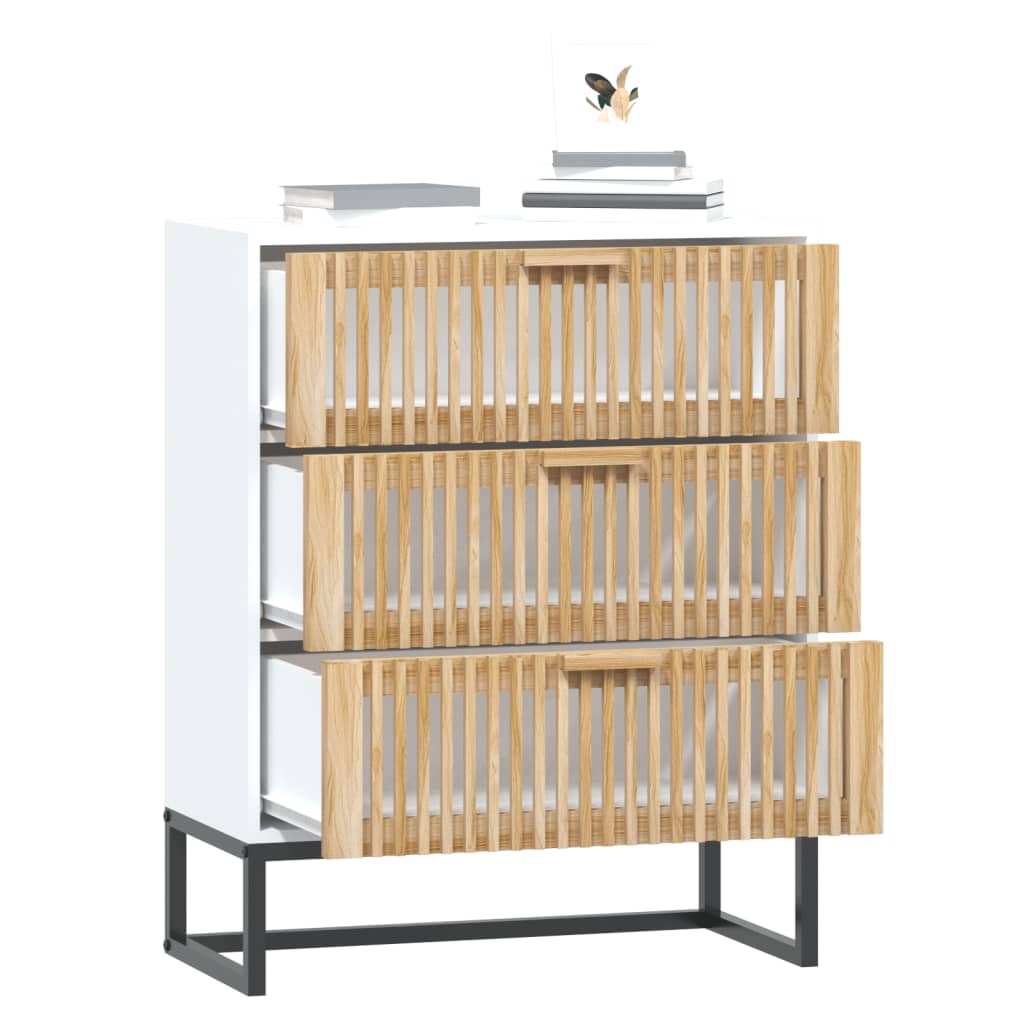 vidaXL Sideboard White 60x30x75 cm Engineered Wood