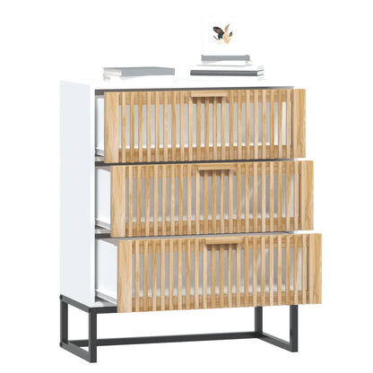 vidaXL Sideboard White 60x30x75 cm Engineered Wood