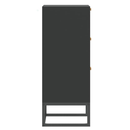 vidaXL Sideboard Black 60x30x75 cm Engineered Wood