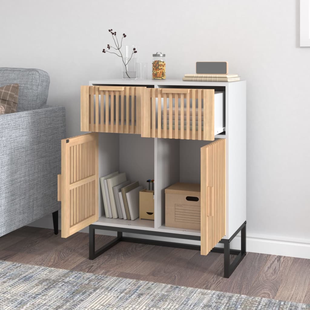 vidaXL Sideboard White 60x30x75 cm Engineered Wood