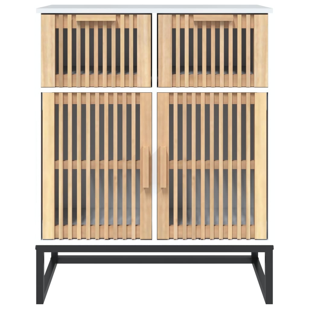 vidaXL Sideboard White 60x30x75 cm Engineered Wood