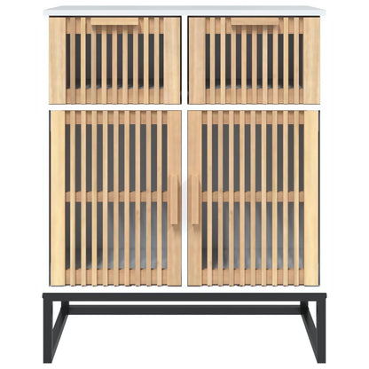 vidaXL Sideboard White 60x30x75 cm Engineered Wood
