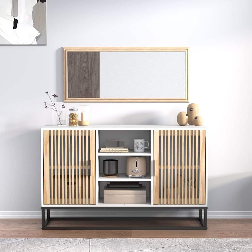 vidaXL Sideboard White 105x30x65 cm Engineered Wood