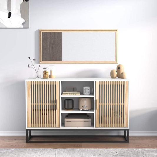vidaXL Sideboard White 105x30x65 cm Engineered Wood