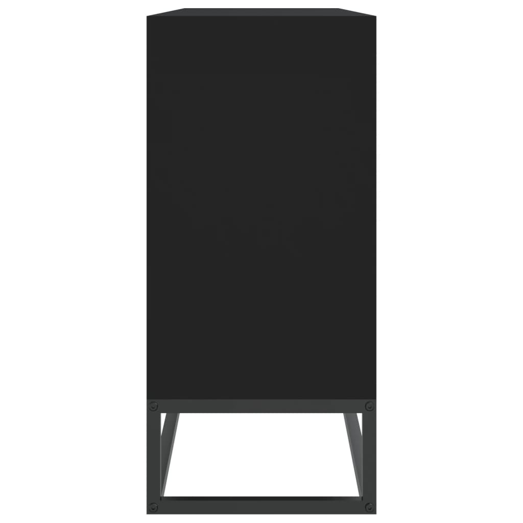 vidaXL Sideboard Black 105x30x65 cm Engineered Wood