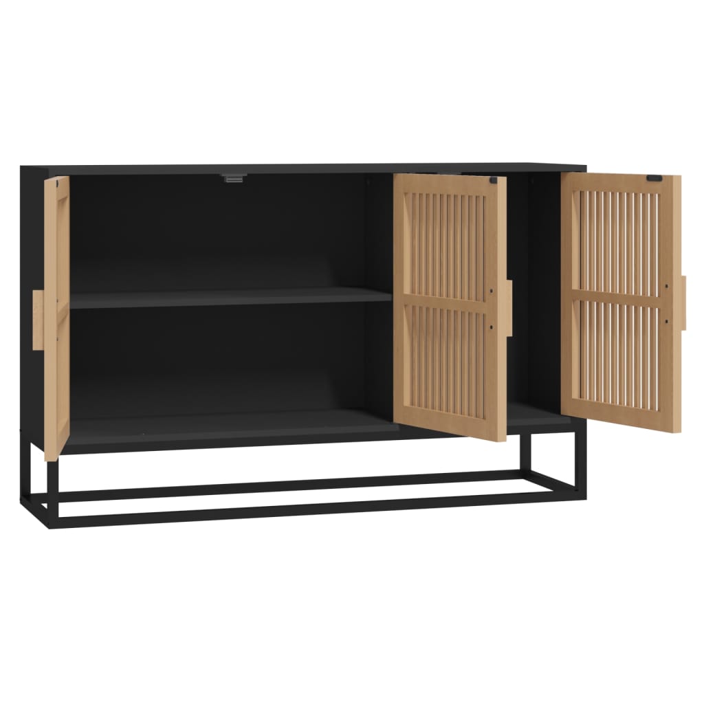 vidaXL Sideboard Black 105x30x65 cm Engineered Wood