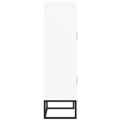vidaXL Highboard White 70x35x125 cm Engineered Wood