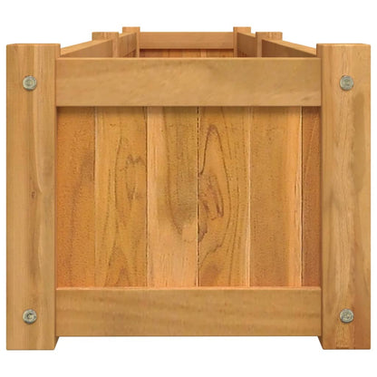 vidaXL Raised Bed 150x30x25 cm Solid Wood Teak