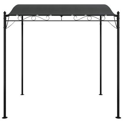 vidaXL Canopy Anthracite 2x2,3 m 180 g/m² Fabric and Steel