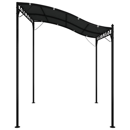 vidaXL Canopy Anthracite 2x2,3 m 180 g/m² Fabric and Steel