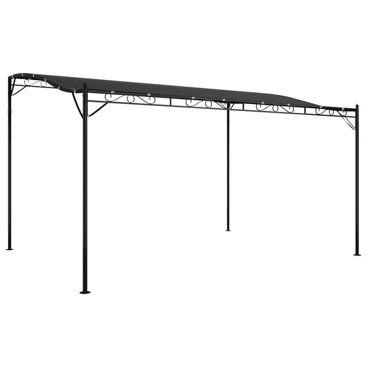 vidaXL Canopy Anthracite 4x3 m 180 g/m² Fabric and Steel