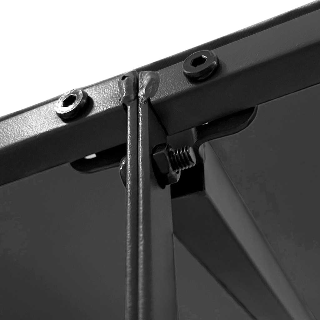 vidaXL Canopy Anthracite 4x3 m 180 g/m² Fabric and Steel