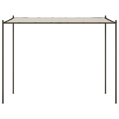 vidaXL Gazebo White 3x3 m 180 g/m² Fabric and Steel