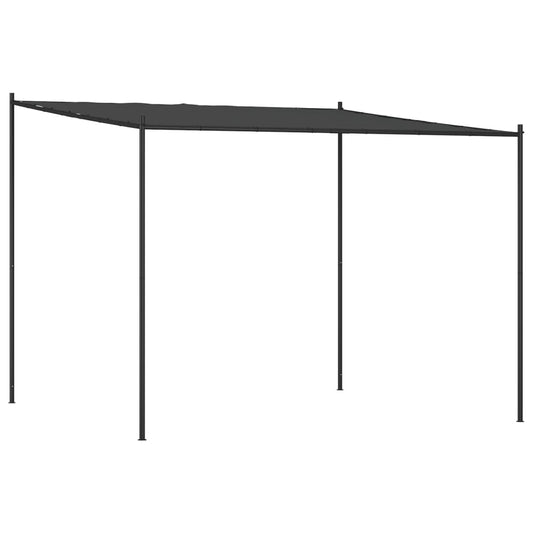 vidaXL Gazebo Anthracite 3x3 m 180 g/m² Fabric and Steel