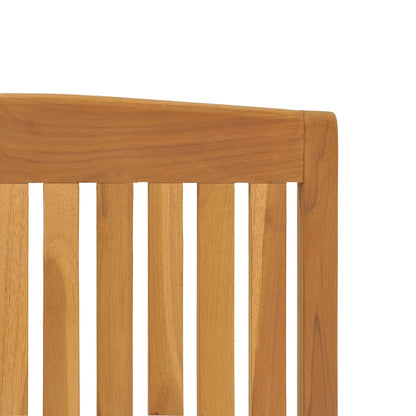 vidaXL Reclining Garden Chair | Set of 6 | Natural teak | Solid teak wood
