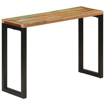 vidaXL Console Table 110x35x75 cm Solid Wood Reclaimed