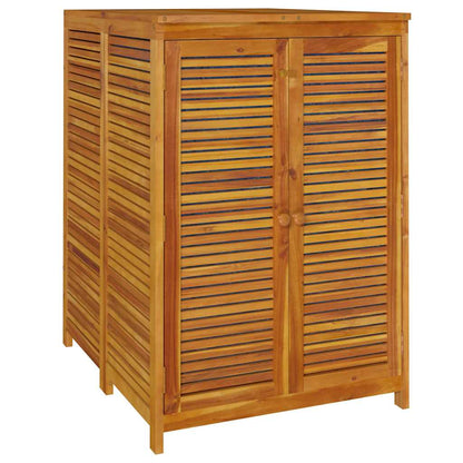 vidaXL Garden Storage Box 70x87x104 cm Solid Wood Acacia